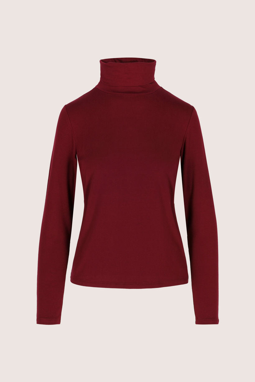 T-shirts lange mouw bordeaux Améline