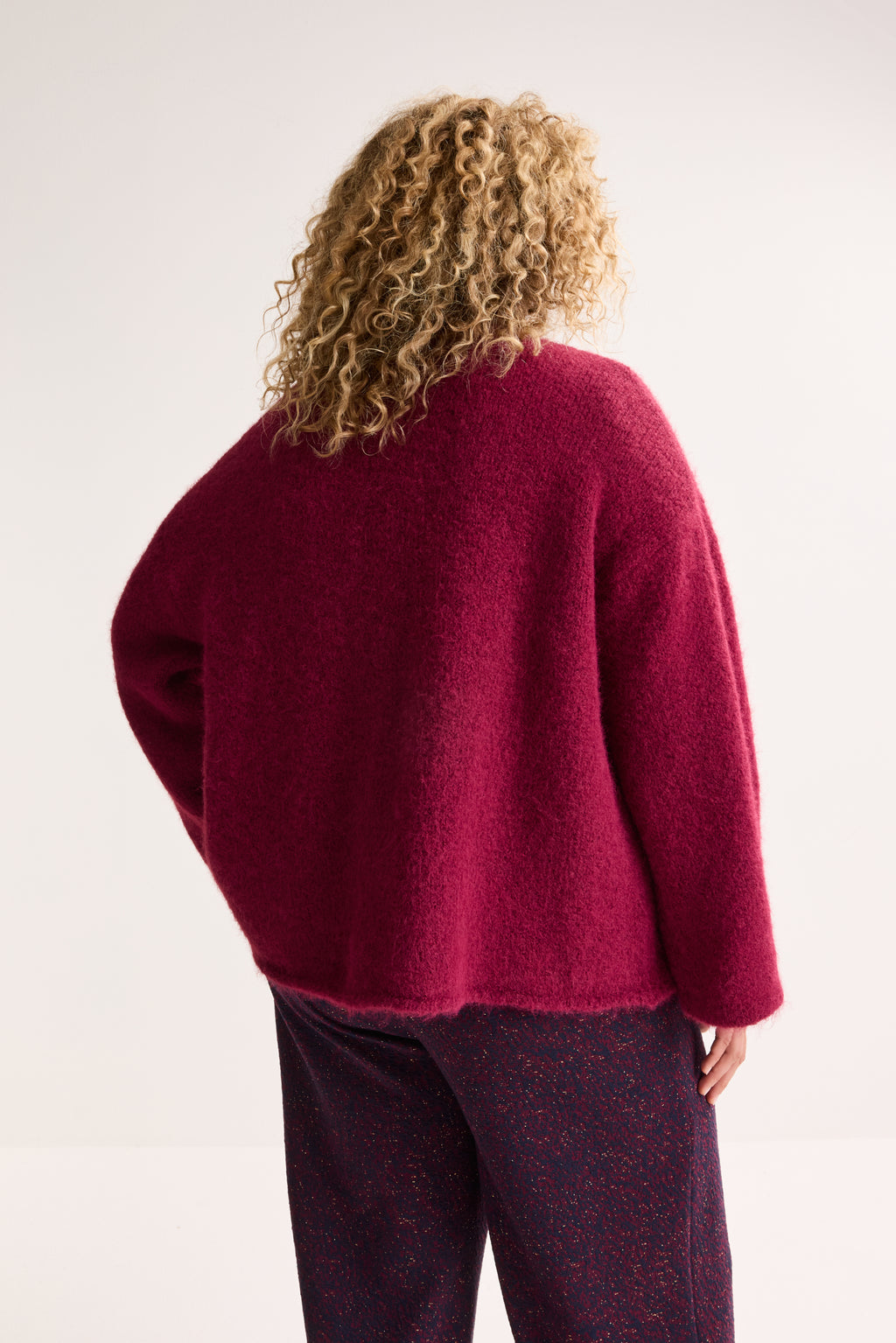 Cardigans bordeaux Améline