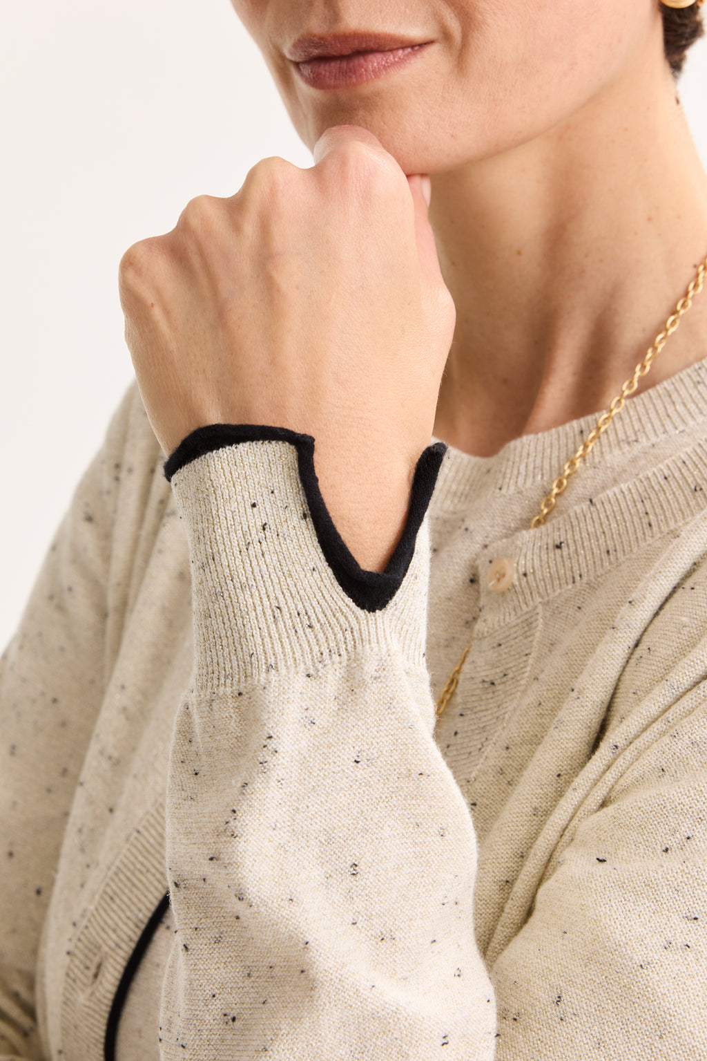 Cardigans wit Mayerline