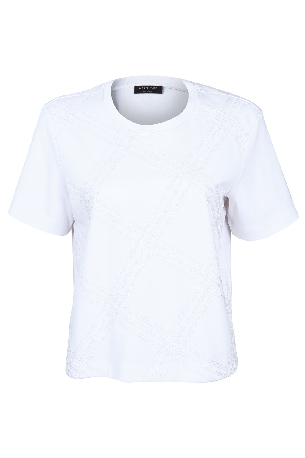 T-shirts korte mouw wit Margittes