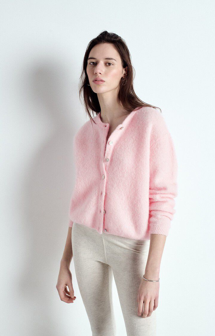 Cardigans roze American Vintage