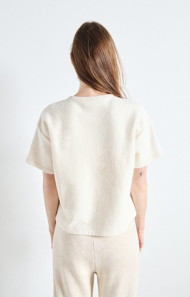 T-shirts korte mouw beige American Vintage