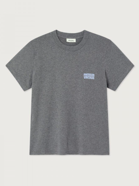 T-shirts korte mouw grijs American Vintage