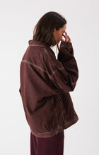 Jeansjassen rood American Vintage