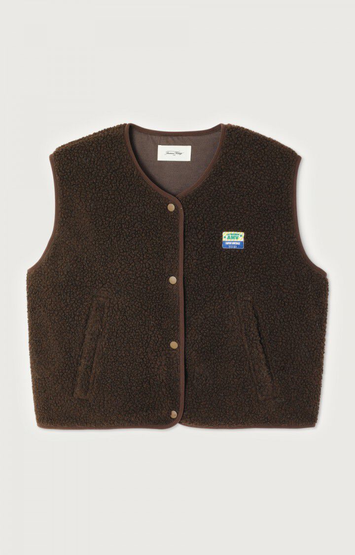 Bodywarmers bruin American Vintage