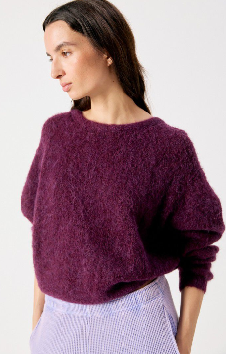 Pulls bordeaux American Vintage