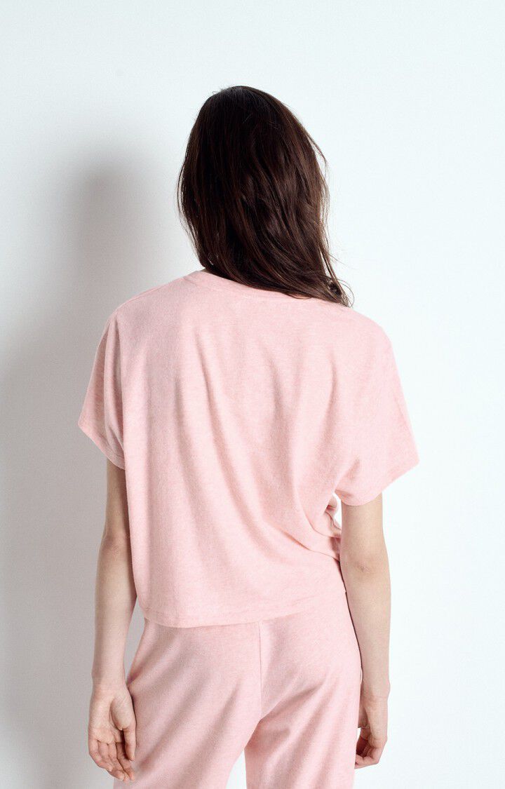 T-shirts korte mouw roze American Vintage