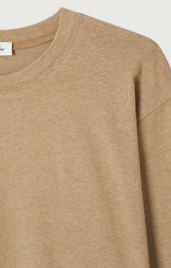 T-shirts lange mouw bruin American Vintage