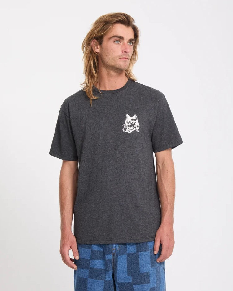 T-shirts korte mouw zwart VOLCOM