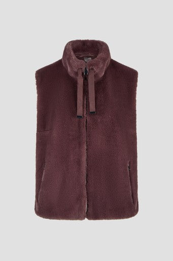 Bodywarmers rood Barbara Lebek