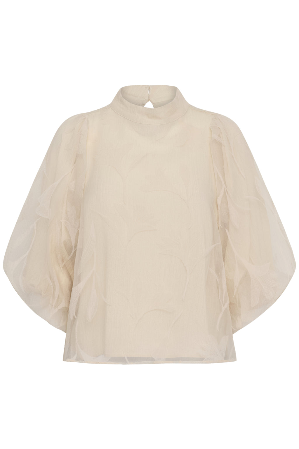 Blouses korte mouw beige Soaked In Luxury