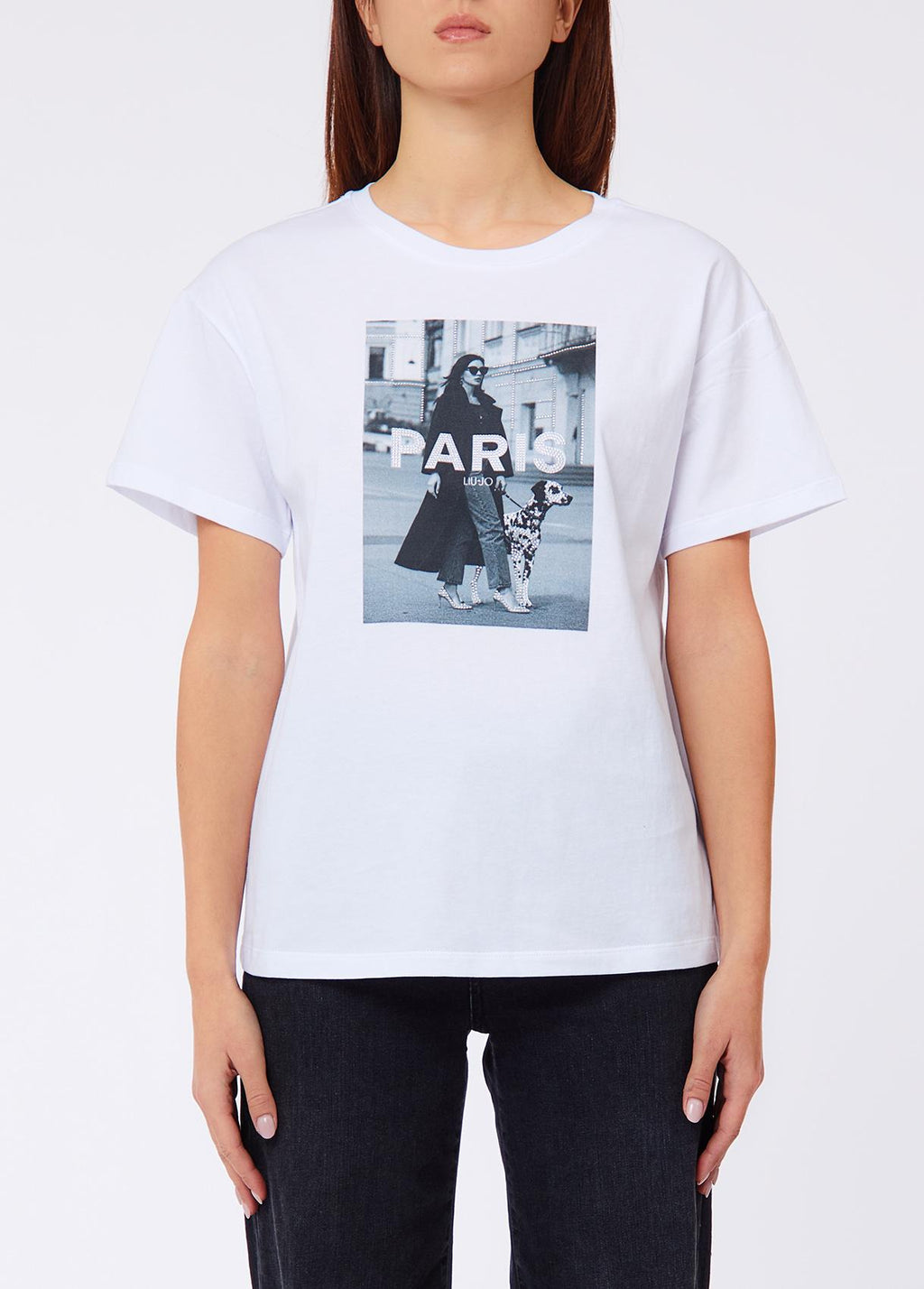 T-shirts korte mouw wit Liu Jo