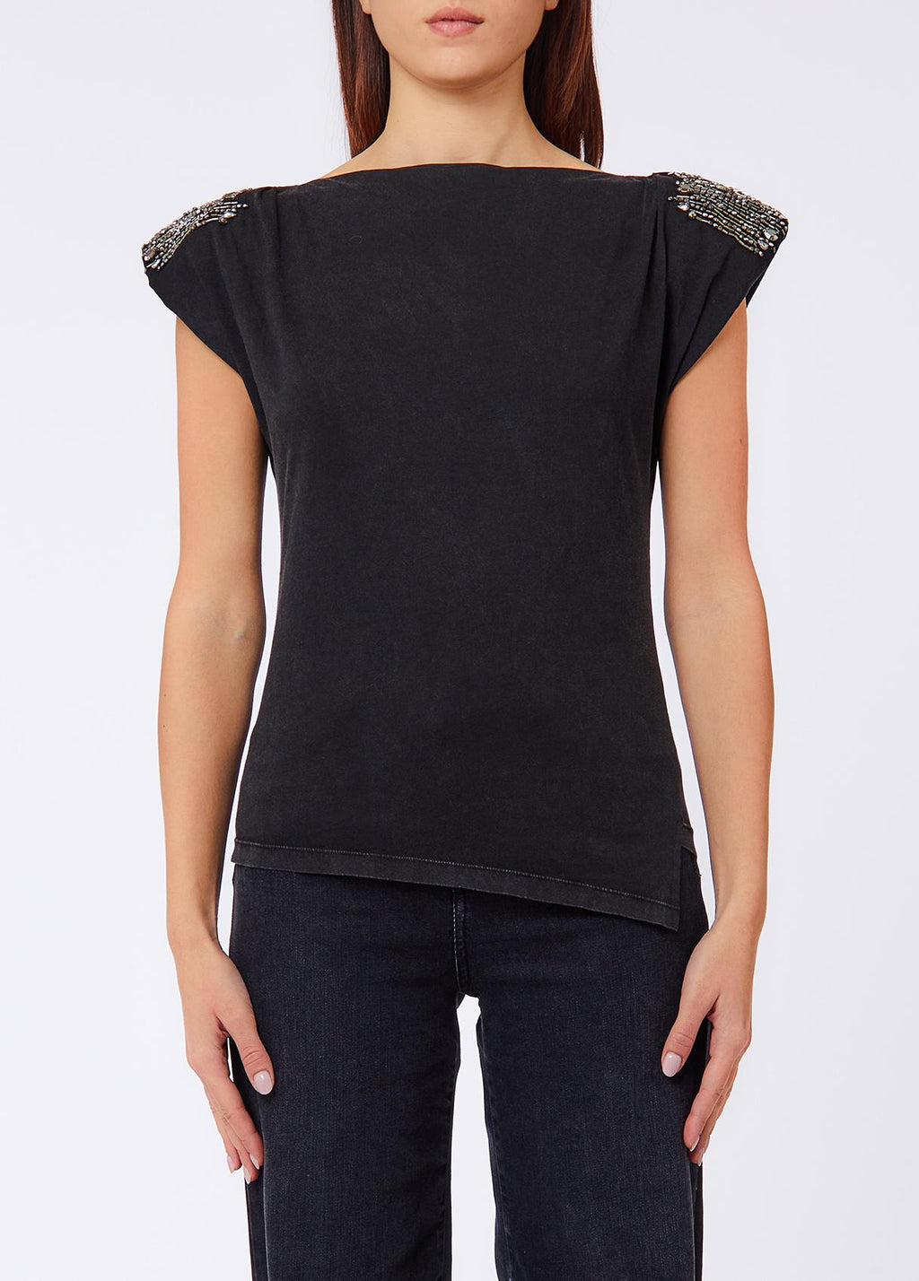 T-shirts korte mouw grijs Liu Jo