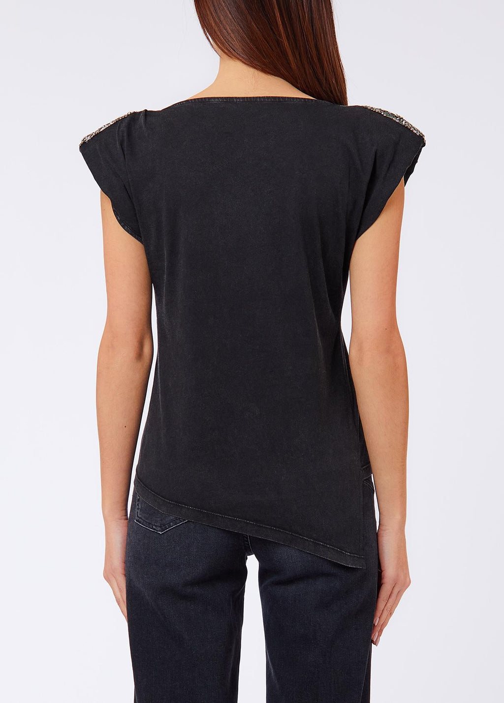 T-shirts korte mouw grijs Liu Jo