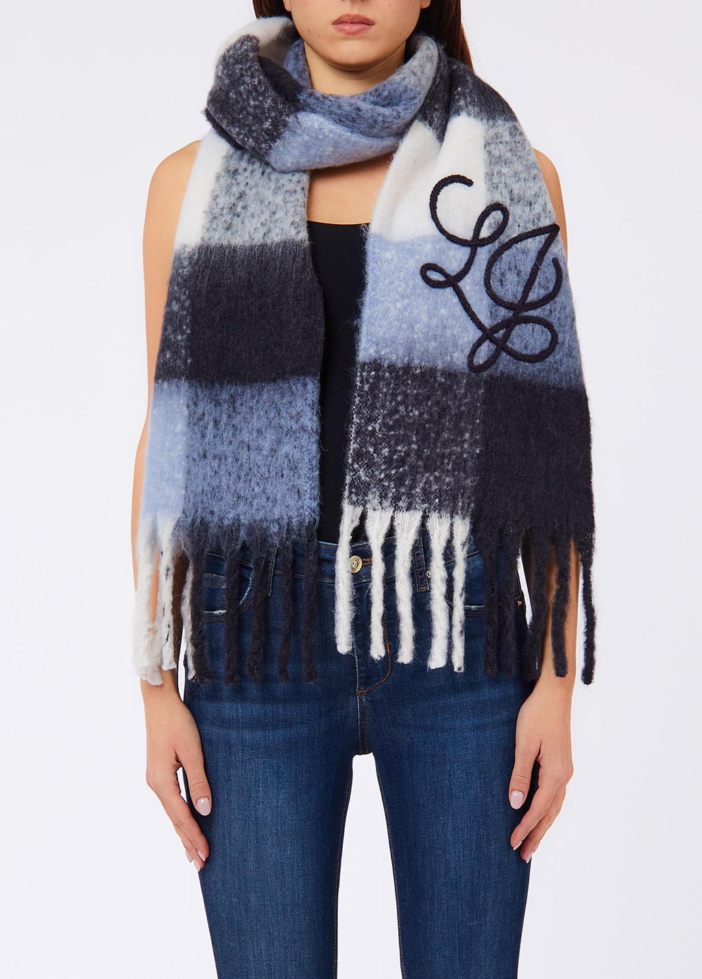 Sjaals blauw Liu Jo