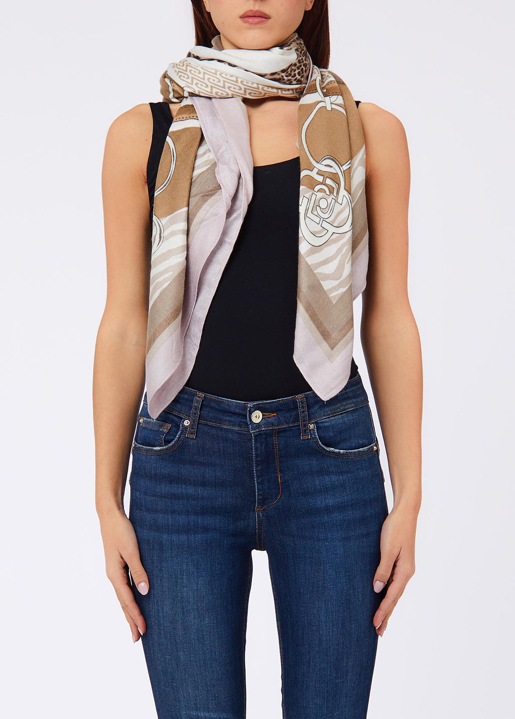 Sjaals beige Liu Jo