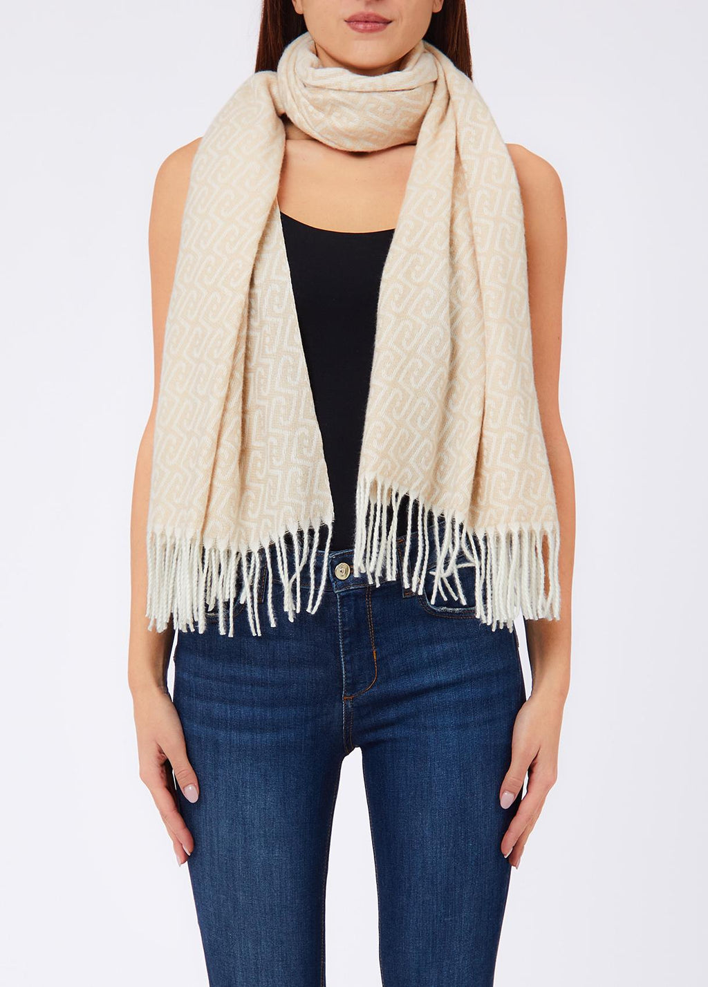 Sjaals beige Liu Jo