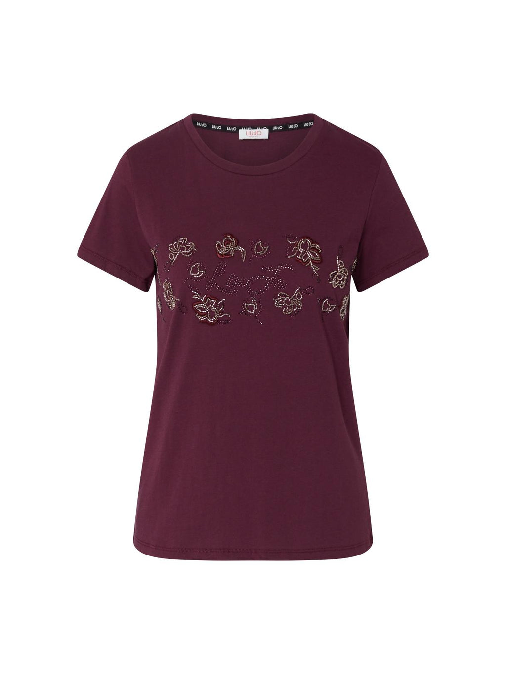 T-shirts korte mouw bordeaux Liu Jo