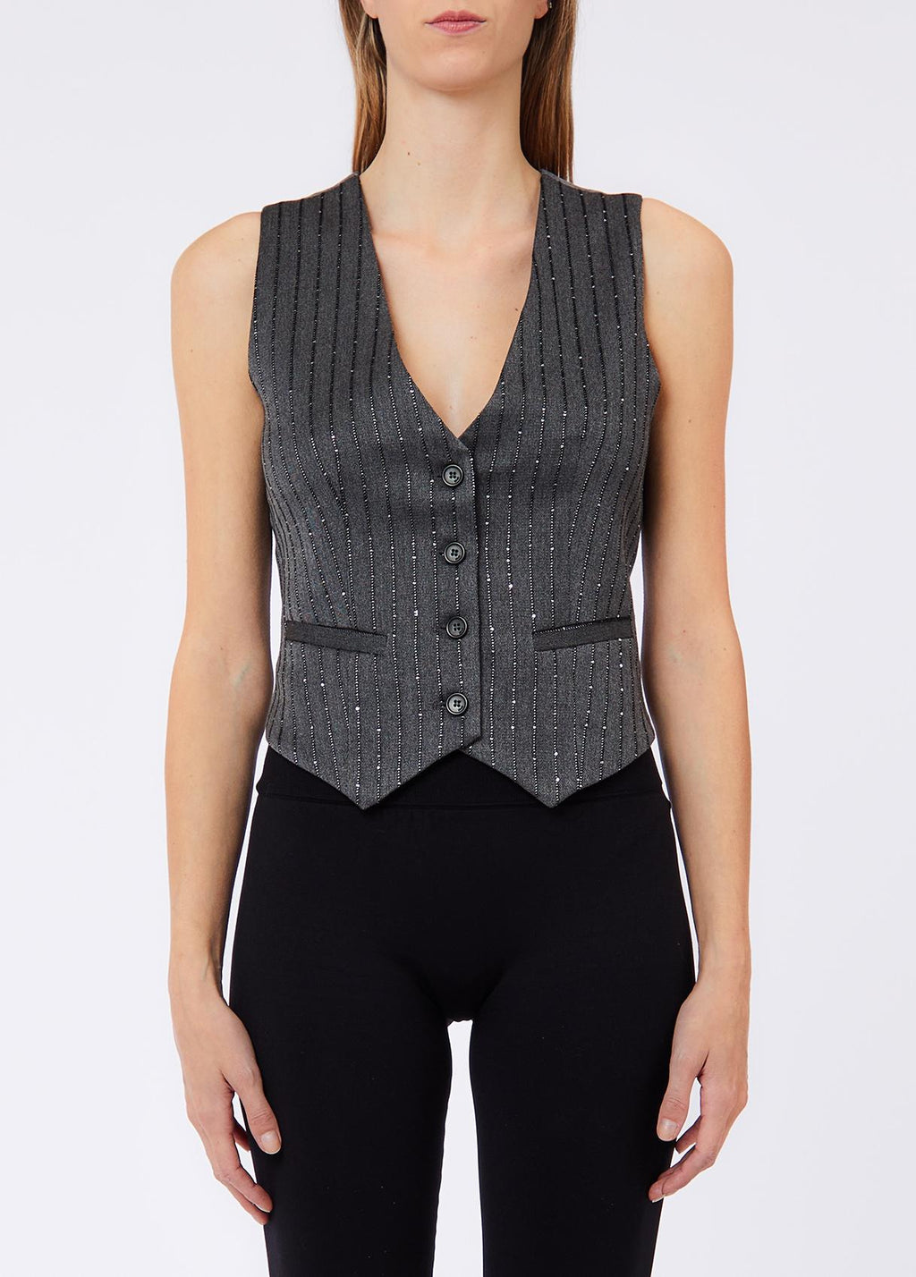 Gilets grijs Liu Jo