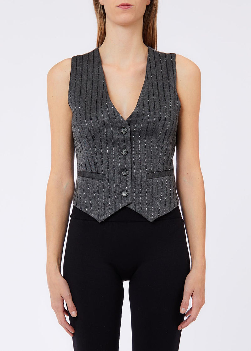 Gilets grijs Liu Jo
