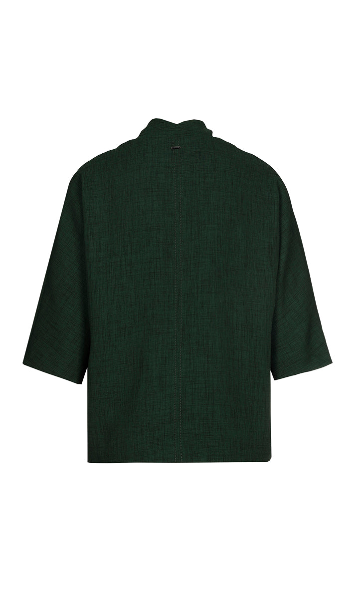 Blouses korte mouw groen Xandres Gold