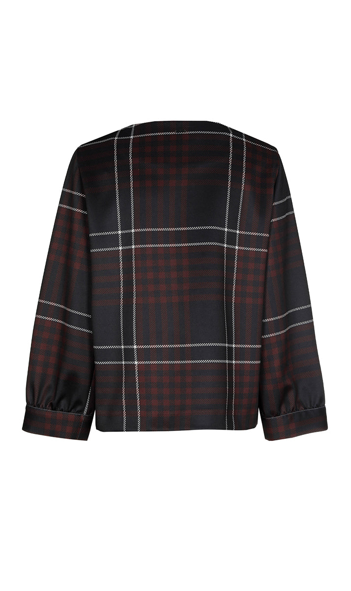 Blouses korte mouw zwart Xandres