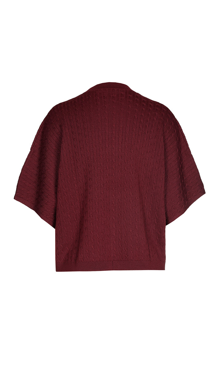 Cardigans paars Xandres Gold