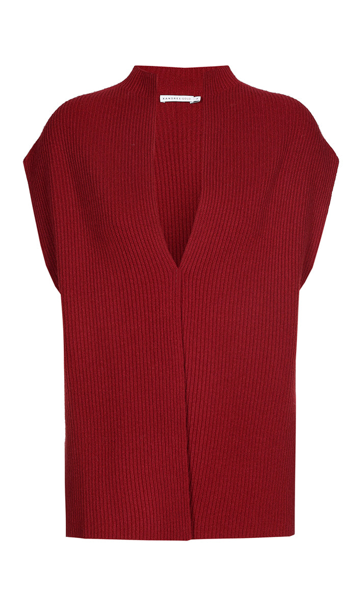 Cardigans rood Xandres Gold