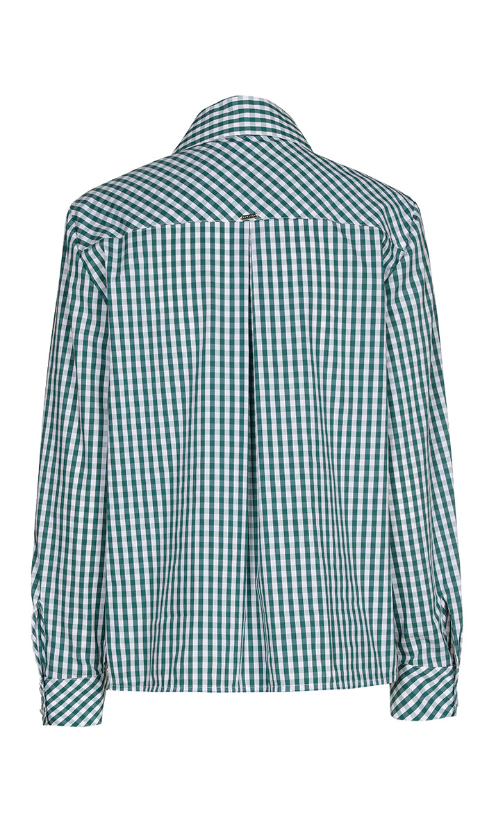 Blouses korte mouw groen Xandres