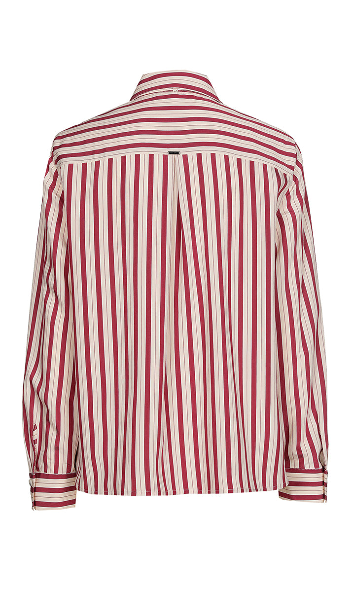 Blouses korte mouw rood Xandres