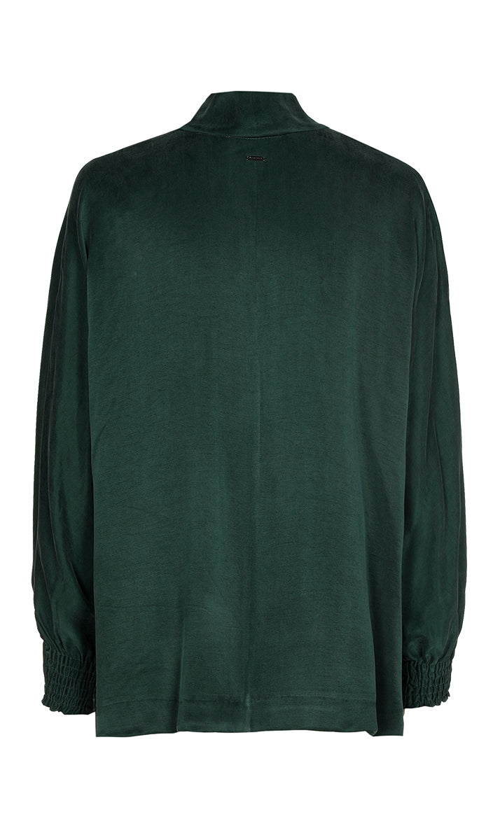Blouses korte mouw groen Xandres