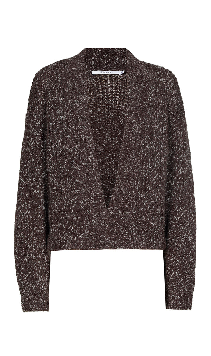 Cardigans bruin Xandres