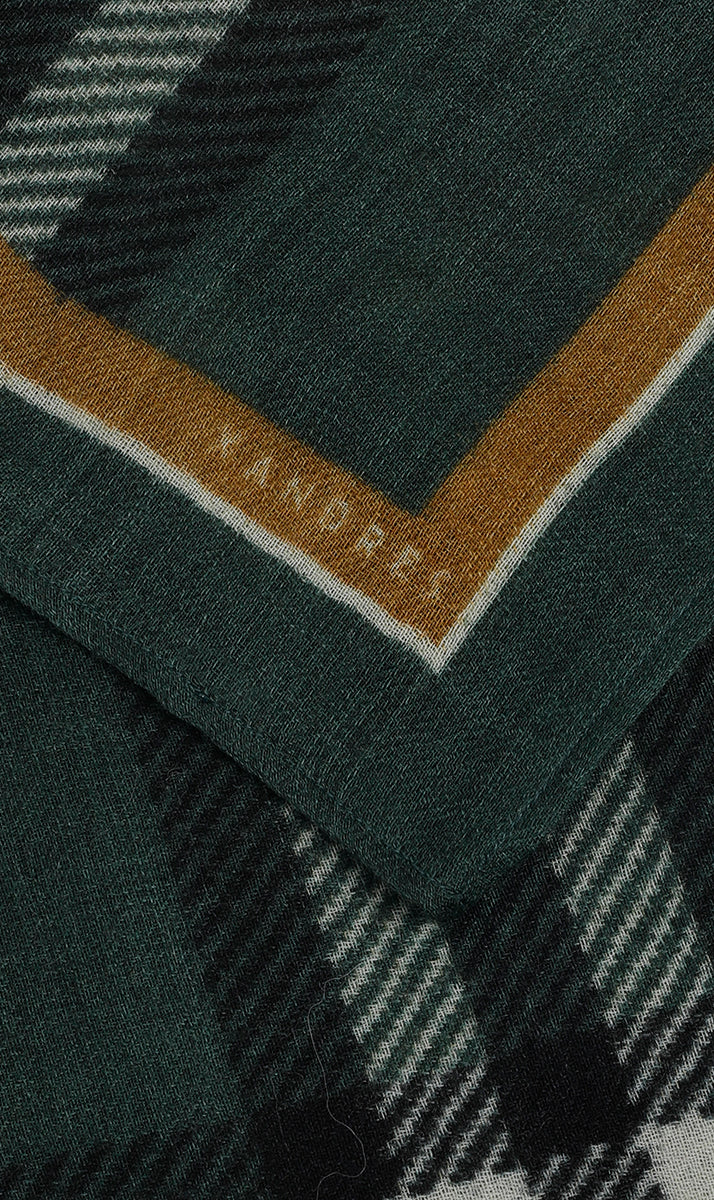 Sjaals groen Xandres