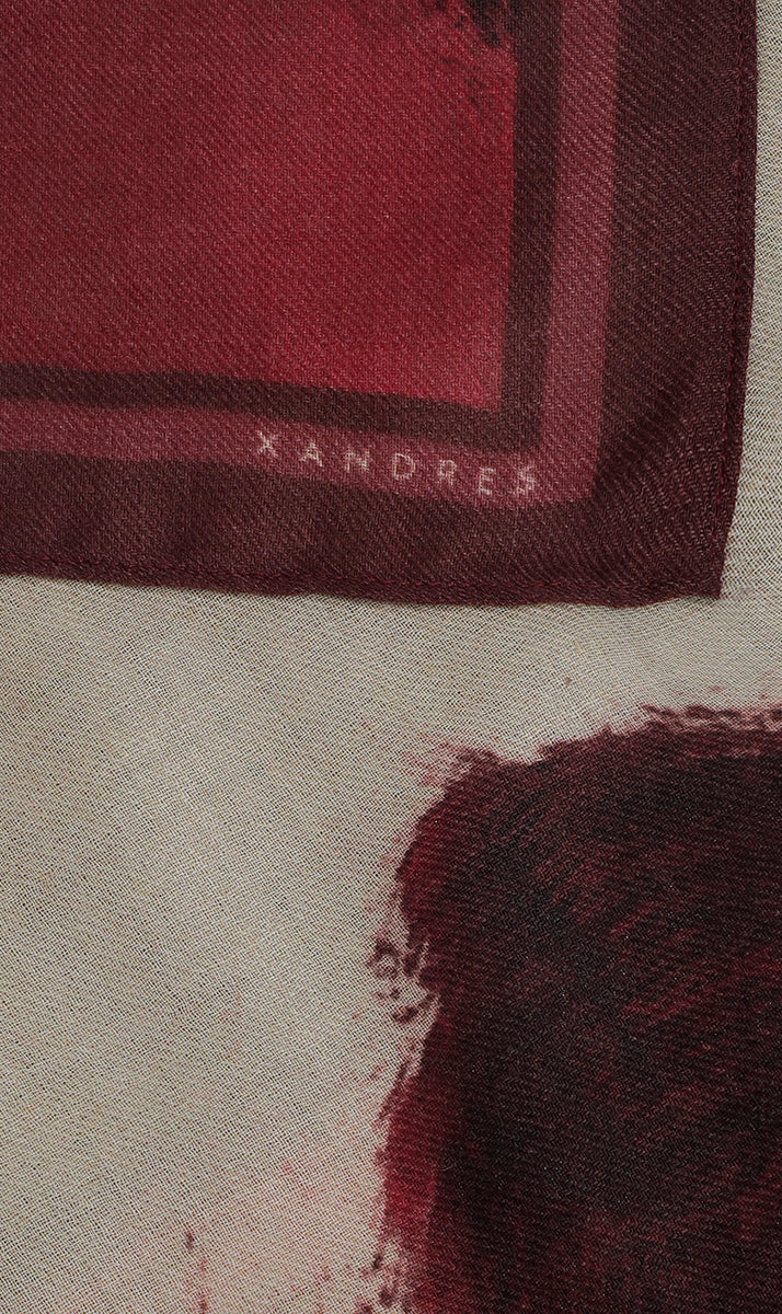 Sjaals paars Xandres