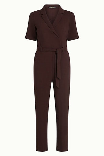 Jumpsuits korte mouw bruin King Louie