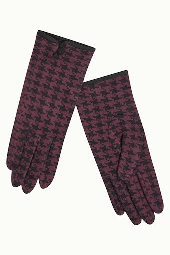 Handschoenen bordeaux King Louie