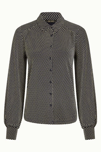 Blouses lange mouw navy King Louie