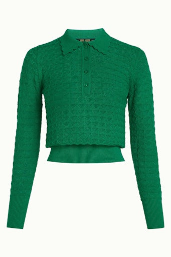 Polo's korte mouw groen King Louie