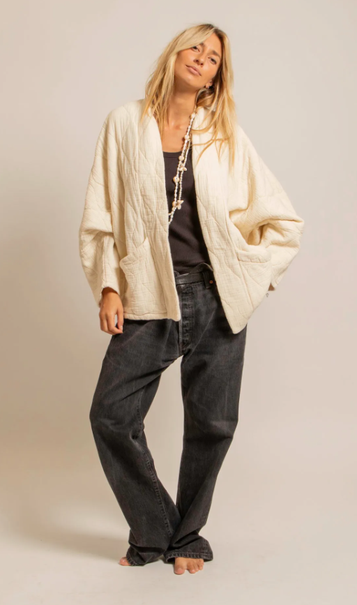 Kimono's beige aokyanos