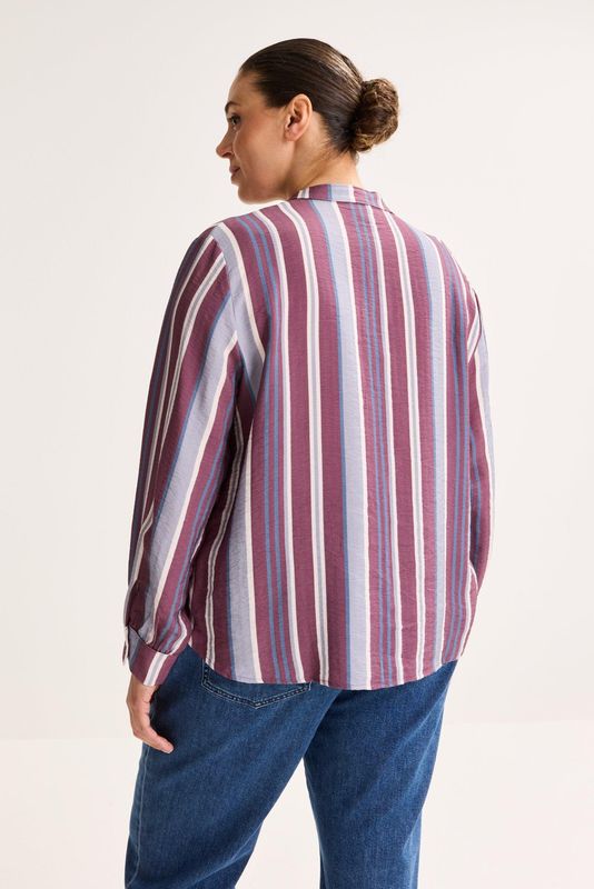 Blouses lange mouw paars Mayerline