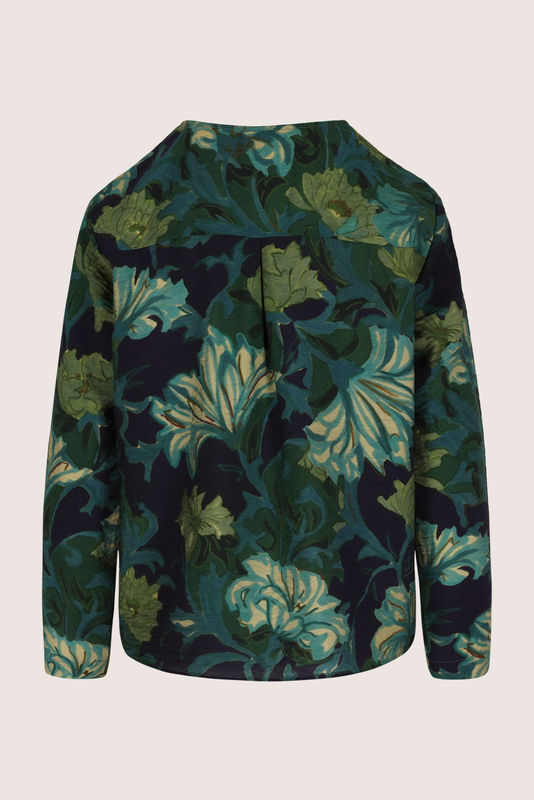 Blouses lange mouw blauw Mayerline