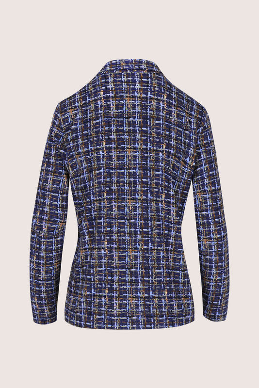Blouses korte mouw blauw Mayerline