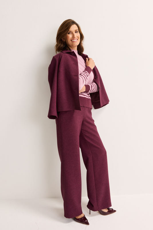 Broeken bordeaux Mayerline