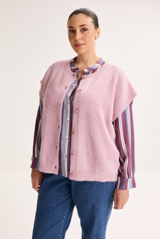 Cardigans paars Mayerline