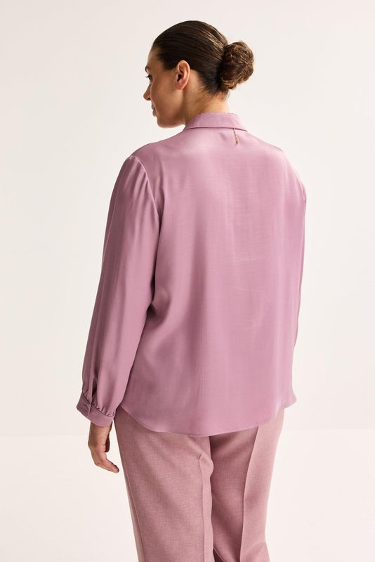 Blouses lange mouw roze Mayerline
