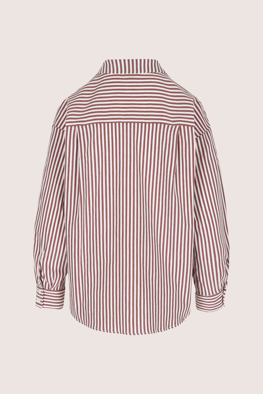Blouses lange mouw bruin Mayerline