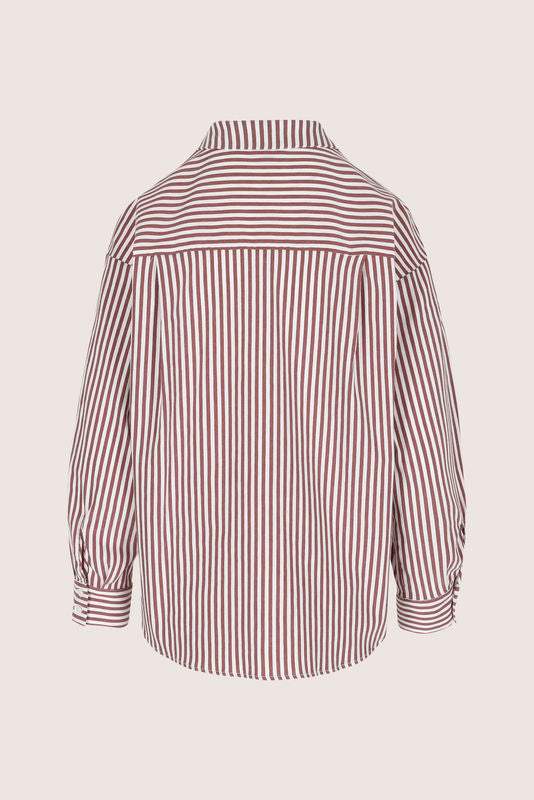 Blouses lange mouw bruin Mayerline