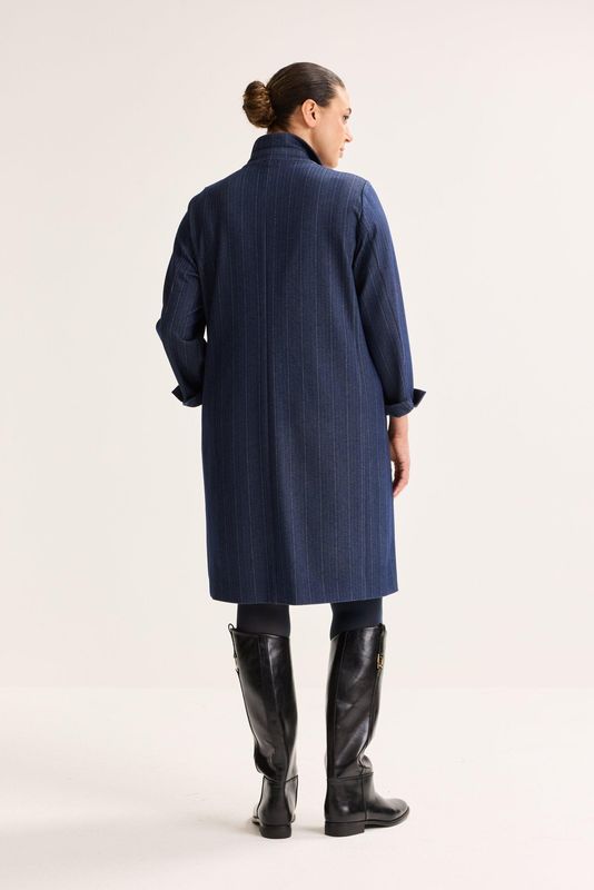 Jurken korte mouw navy Mayerline