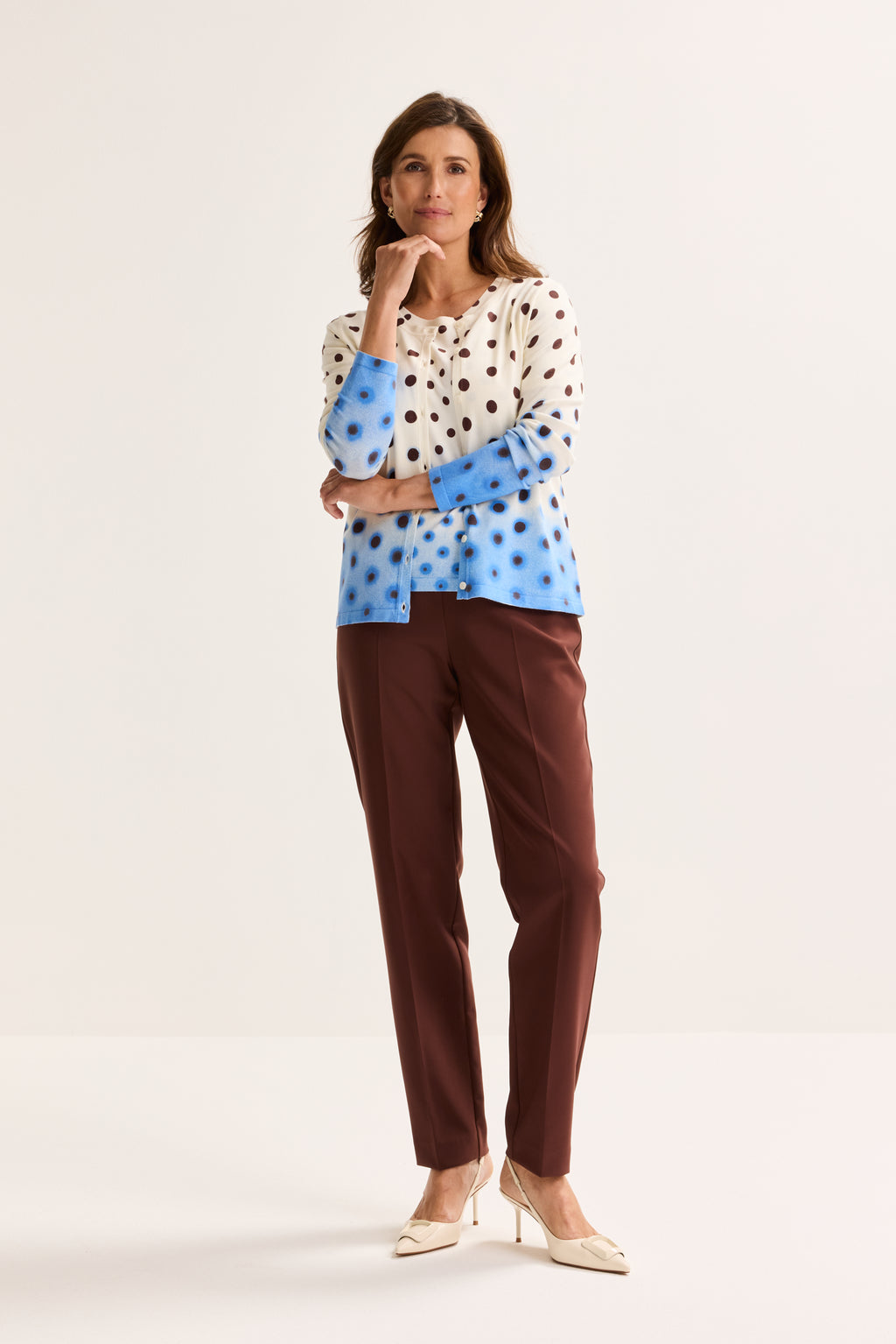 Cardigans bruin Mayerline