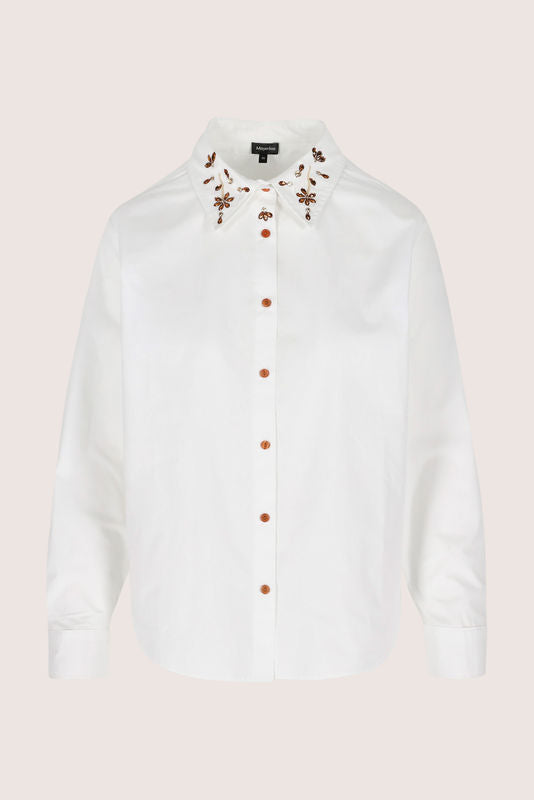 Blouses lange mouw wit Mayerline